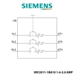 Rele Bimetal 1.4–2 A Sigurese Automatike Siemens – për mbrojtje motori, madhësia S00, Klasa 10, Rele Bimetal 1.4–2 A Sigurese Automatike Siemens – për mbrojtje motori, madhësia S00, Klasa 10,