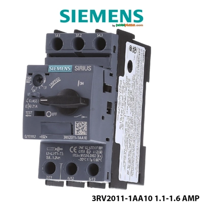 Rele Bimetal 1.1–1.6 A Sigurese Automatike Siemens – për mbrojtje motori, madhësia S00, Klasa 10, Rele Bimetal 1.1–1.6 A Sigurese Automatike Siemens – për mbrojtje motori, madhësia S00, Klasa 10,