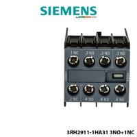 Kontakt Ndihmës Siemens – 3 NO + 1 NC, për kontaktorët 3RT2 dhe rele kontaktore 3RH2