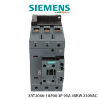 Kontaktor elektrik 3-pol Siemens SIRIUS 3RT – 95 A, 45 kW / 400 V – me kontakt ndihmës 230 V AC