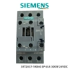 Kontaktor elektrik Siemens Sirius, AC-3e/AC-3, 65 A, 30 kW / 400 V, 3-polësh, 24 V DC-S2