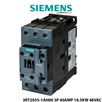 Kontaktor Modular Siemens SIRIUS 3RT2035-1AH00 – 3P, 40 A, 18.5 kW, 48 V AC, 50 Hz