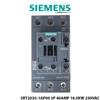 Kontaktor magnetik Siemens SIRIUS 3RT2, 40A, 230V AC, 18.5 kW / 400V, 3-polësh