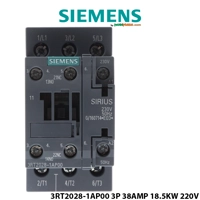 Kontaktor magnetik Siemens SIRIUS 3RT2, 38A, 230V AC, 18.5 kW / 400V, 3-polësh