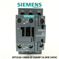 Kontaktor magnetik Siemens SIRIUS 3RT2, 38A, 24V AC, 18.5 kW / 400V, 3-polësh