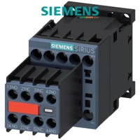 Kontaktor Siemens AC-3e/AC-3, 9 A, 4 kW / 400 V, 3-Polarë, 24 V DC, 2NO + 2NC, Montim me vida / S00