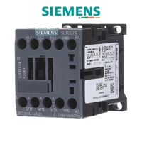Kontaktor Modular 3P (3 NO) - AC-3 - ≤ 400 V 9 A - Spiral 220 V AC – Siemens SIRIUS