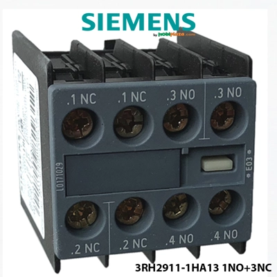 Kontakt Ndihmës Siemens – 1 NO + 3 NC, për kontaktorët 3RT2 dhe rele kontaktore 3RH2 Kontakt Ndihmës Siemens – 1 NO + 3 NC, për kontaktorët 3RT2 dhe rele kontaktore 3RH2