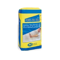 POFIX 701 FULL Fasade strukturore Llaç i bardhë – ABRIB 1/1.5/2/3mm - për Brenda Thesi 25 Kg