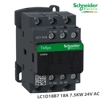Kontaktor TeSys D Schneider 7.5 KW - 3P (3 NO) - AC-3 - ≤ 440 V 18 A - Bobinë 24 V AC