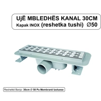 Reshetke INOX UJËMBLEDHËS tushi 30 - 33 - 40 - 50 - 60 CM
