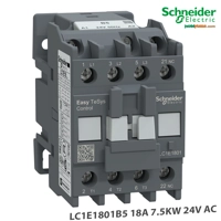 Kontaktor Easy TeSys Control LC1E, 3P, AC-3, 24V AC, 18A, ..