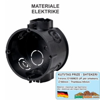 f-tronic E106M25 UP për shtekera, Nderpreresa, muri e zezë ⌀ 60mm - Thellësia 46mm