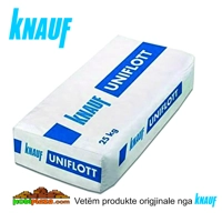 KNAUF UNIFLOTT (Pluhur) - Thes 25kg - Mbushes i fugave mes pllakave të Knauf