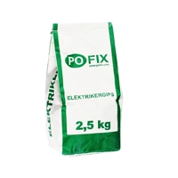 POFIX Elektriker Gips 2.5 Kg Qese