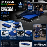 Karroce Mekaniku e paloseshme 2-ne-1 150 kg