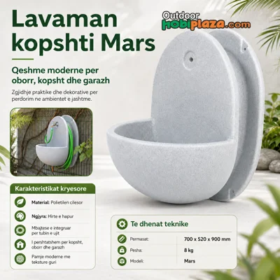 Qeshme per oborr Lavaman kopshti Mars – Qeshme per oborr 700 × 520 × 900 mm