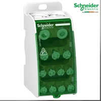 Bllok Shpërndarës (Klema Lidhës) Linergy DS - 1P, 160A, 13 Porta, Schneider