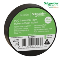 Izolues(Izolir) Ngjitës Schneider Electric Thorsman - PVC - 19mm x 20m - I Zi