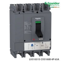 Siguresë Automatike AES EasyPact CVS100B - 25 kA - 415 V AC -63 A-SHKARKIM TERMOMAGNETIK TM-D.4P 3D