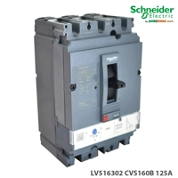 Siguresa Automatike AES EasyP, 25 kA në 415 V AC, 125 A nominale, shkarkim termomagnetik TM-D, 3P 3d