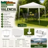 Pavilion (Qader - Tende) Kopshti VALENCIA 295 × 295 × 250 cm
