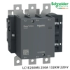 Kontaktor modular Easy TeSys 3P (3 NO) - AC-3 - ≤ 440 V 250 A - 132 kW - Spiral 220 V AC - Schneider