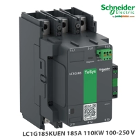 Kontaktor modular Schneider TeSys Giga 3P-AC-3- ≤440V 185A-110kW-Spiral 100-250 V AC/DC