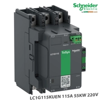 Kontaktor modular Schneider TeSys Giga 3P -AC-3 - ≤ 415 V 115 A -55kw-Spiral 100-250 V AC/DC
