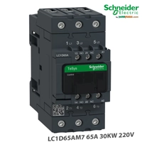 Kontaktor modular 3P (3 NO) - AC-3 - ≤ 440 V 65 A 30KW- Spiral 220 V AC 50/60 Hz - Schneide