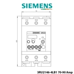 Rele Termike Bimetal Siemens për Mbingarkese 70-90A Mbrojtje Motori S3 K10 me Reset Automatik Rele Termike Bimetal Siemens për Mbingarkese 70-90A Mbrojtje Motori S3 K10 me Reset Automatik