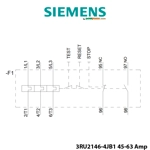 Rele Termike Bimetal Siemens për Mbingarkese 45-63A Mbrojtje Motori S3 K10 me Reset Automatik Rele Termike Bimetal Siemens për Mbingarkese 45-63A Mbrojtje Motori S3 K10 me Reset Automatik