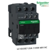Kontaktor TeSys D Schneider - 3P (3 NO) - AC-3 - ≤ 440 V 25 A - 11KW - 48 V AC Spirale.