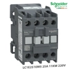 Kontaktor Schneider Easy TeSys LC1E, 3P AC-3, ≤440V, 11KW 25A, spirale 220V AC, me 1 kontakt ndihmës