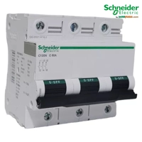 Siguresë modulare Schneider C120N, 3-Polare, 80A, C, 10kA (EN/IEC 60898-1), 20kA (EN/IEC 60947-2)