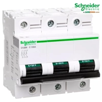 Siguresë modulare Schneider C120N, 3-Polare, 100A, C, 10kA (EN/IEC 60898-1), 20kA (EN/IEC 60947-2)