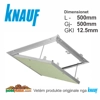 Knauf Dritare Kontrolli - Revizore 500mmx500mm 12.5 GKI, Çmimi për 1 copë