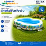 Pishine Fryrese Intex Swim Center Snorkel Fun Pool – 262×160×46 cm