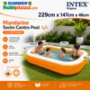 Pishine Fryrese Intex Mandarine Swim Centre Pool – 229×147×46 cm