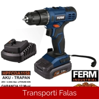 AKU Shpues pa Kabllo Me Bateri 20V Li-ion 2.0Ah (1 Bateri + 1 Mbushës)