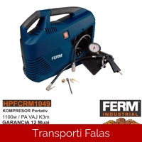 Kompresor portativ 1100W - Pa Vaj -