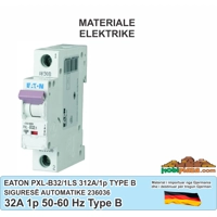 EATON PXL-B32/1LS 32A/1p TYPE B - Siguresë 32A