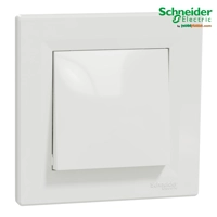 Asfora - Ndërprerës Alternativ Schneider 1-polësh, 2-drejtim - 10AX, pa vida, i bardhë