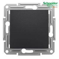 Schneider Asfora – Ndërprerës Kryqëzorë, Pa Kornizë, Terminale pa Vida, Antracit