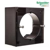 Asfora Schneider – Kuti Zgjatimi për Montim Sipërfaqësor jashtë murit – Antracit 82x78x40mm