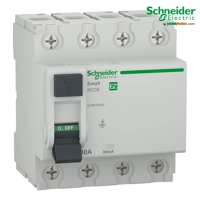 Siguresë FID modulare diferenciale Schneider Easy9 - 4-Polarë - 40A - Tipi AC - 30mA