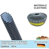 Fränkische Ø25mm Tub Fleksibël FBY-EL-F 25 Highspeed Ngjyr e Zeze,  Çmimi për m