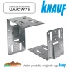 Knauf Lidhëse Këndore-Vinkëll për UA/CW 75 mm (Pako me 4 Copë) - Çmimi për Pako