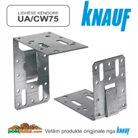 Knauf Lidhëse Këndore-Vinkëll për UA/CW 75 mm (Pako me 4 Copë) - Çmimi për Pako