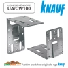 Knauf Lidhëse Këndore-Vinkëll për UA/CW 100 mm (Pako me 4 Copë) - Çmimi për Pako